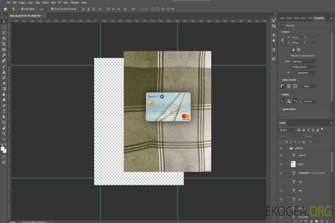 Photolook mastercard de la banque Faysal au Pakistan template Photolook mastercard de la banque Faysal au Pakistan template